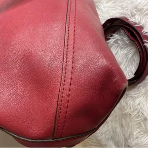 COACH Legacy Molly Duffle tote satchel purse handbag Cognac Glove Leather thumbnail 7