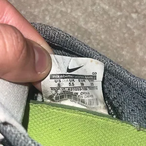 Nike Black and Gray Free FlyKnit 4.0 Running Sneakers thumbnail 6