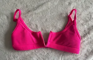 ONEONE Swimwear Jenna Bikini Top Hot Pink thumbnail 1