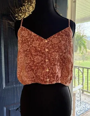American Eagle Outfitters Spaghetti Strap Crop size L thumbnail 1