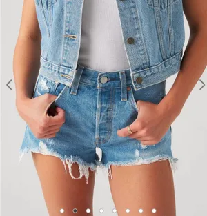 Levi’s 501 Original Fit High Rise Jean Shorts Premium No Stretch thumbnail 2