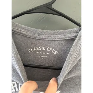 Aeropostale Classic Crew T-Shirt Womens Small‎ Gray Pink Graphic Cali 1987 Tee thumbnail 3