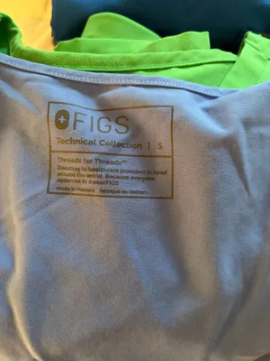 FIGS Ceil Blue Jogger Scrub Set thumbnail 4
