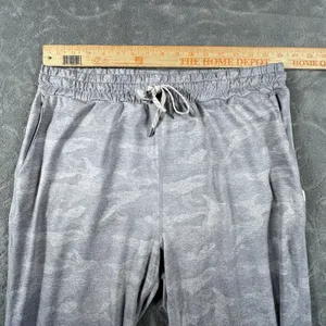 Vuori Performance Jogger Grey Camo Drawstring Sweatpants Dreamknit Women Medium thumbnail 8