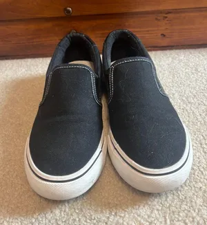 Black Casual Slip Ons Size 7 thumbnail 1