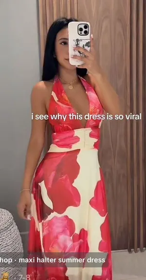 Floral Maxi Dress Multiple thumbnail 2