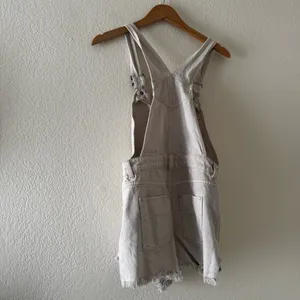 FREE PEOPLE Sunkissed Shortall Denim Jean Overalls Size 2 thumbnail 6