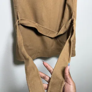 Rag‎ & Bone Women Pearson Vest Camel Wool Double Breasted Belted Sleeveless Coat thumbnail 7