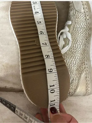Target Metallic Beige Woven Women's Sneakers thumbnail 3