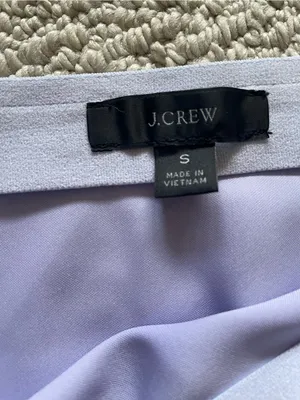 NwoT J. Crew Lavender Whimsigoth Gwyneth Satin Slip Skirt size S thumbnail 9
