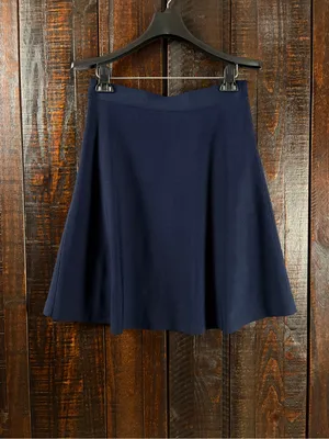 CAbi Dame Navy A-Line Skirt - Medium thumbnail 2