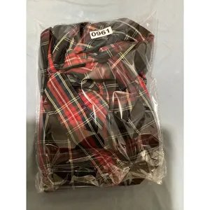 Brooks Brothers Red Black Plaid Bow Neck Tie Cotton Blouse Shirt Womens 14 thumbnail 8