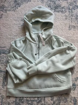 Lululemon Scuba Oversized Half-Zip Hoodie XS/S Mint Moment thumbnail 2