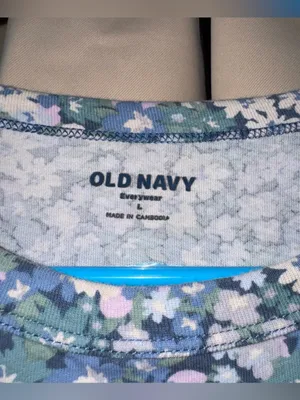 old navy floral tee thumbnail 4
