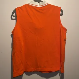 Disney- Vintage Neon Orange Tigger Design Collared Embroidered Vest- XL thumbnail 5