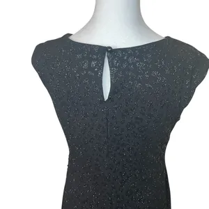 Scarlett Women's‎ Black Sleeveless Cut Out Neck Party Cocktail Dress 8 Sparkly thumbnail 6