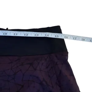 Lululemon Speed Shorts Size 6 Star Crushed Black Cherry Running Pockets Fitness thumbnail 10