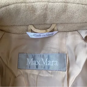 MaxMara Wool Belted Trench Coat 2 thumbnail 2