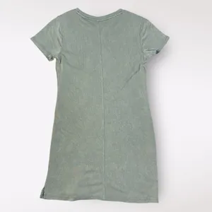Abercrombie & Fitch Women’s Olive Green Short Sleeve Mini T-Shirt Dress Size‎ SP thumbnail 5