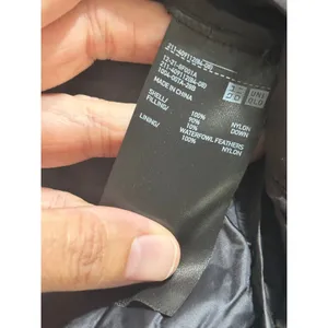 Uniqlo Women Ultra Light Down Jacket Black Full Zip Puffer XL 211-409112 thumbnail 5