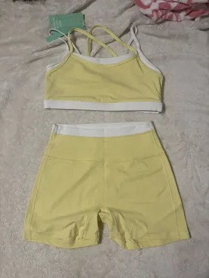 Yellow INNO MINT Workout Set Size M thumbnail 1