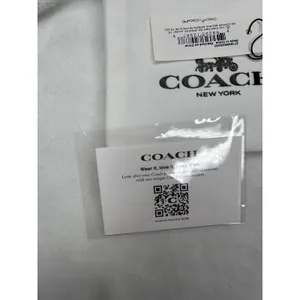 NEW Coach Charm Chain Bracelet Silver Tone Heart Love Jewelry With Pouch Gift thumbnail 3