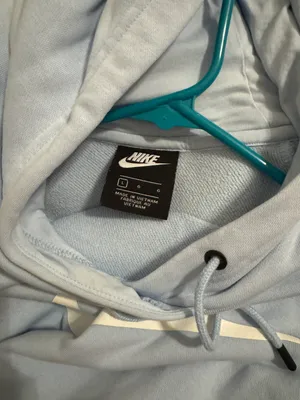 Nike cropped hoodie blue thumbnail 3