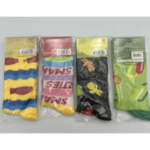 Novelty Crew Socks Candy Favorites Size 6/7-12 Candy 4 Pairs Fun Colorful New thumbnail 3