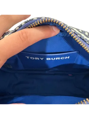 Tory burch blue and white thumbnail 3