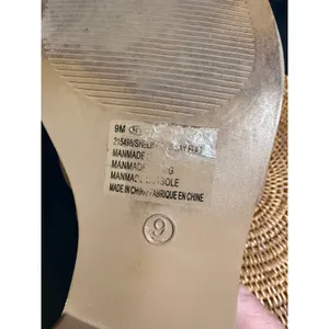 Maurices Shelby Tan Textured d'Orsay Pointed Toe Flats Women 9M Crisscross Strap thumbnail 7