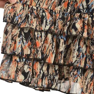 NWT Scully Feather Print Dress Patterned Garment Pink Size M thumbnail 5