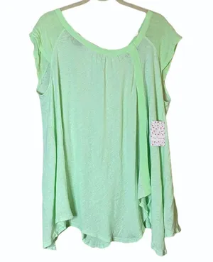 Free People Keep It Casual Tee Size Small thumbnail 4