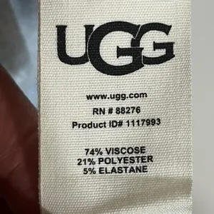 UGG Judith Lounge Top Light‎ Blue Heathered Drawstring Sweatshirt Womens S thumbnail 5
