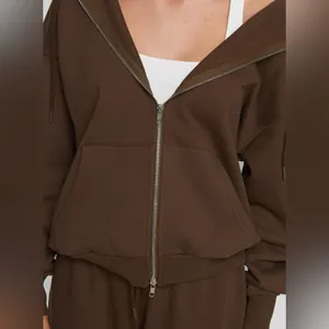 Princess Polly All Day Oversized Hoodie Chocolate, Size 6 NWT thumbnail 3