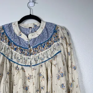 Free People women's Paloma Printed Blouse Sz M NWT thumbnail 4