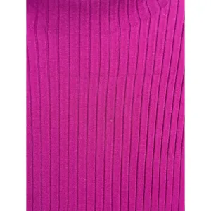 Lafayette 148 New York Sleeveless Mock Neck Ribbed Tank in fuchsia Pink size XL thumbnail 8