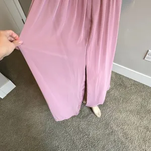 Azazie Temeka Vintage Mauve A-Line Ruched Chiffon Dress thumbnail 9