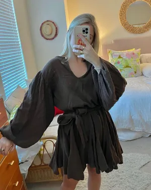 Boutique Dress Brown thumbnail 1