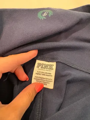 PINK - Victoria's Secret Navy Flare leggings thumbnail 2