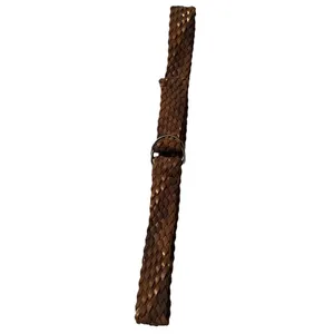 Women's‎ 3 Tone Brown Weaved Belt 90s Y2K Boho Western Chic Trendy Casual 45" thumbnail 2