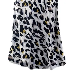White Leopard‎ Midi Skirt Large Black thumbnail 7