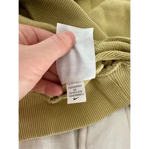 Nike Women’s Extra Small Tea Tree Mist Cropped Fleece Hoodie thumbnail 5