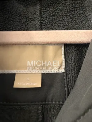 Michael Kors Olive Green Hooded Long Trench Coat thumbnail 2
