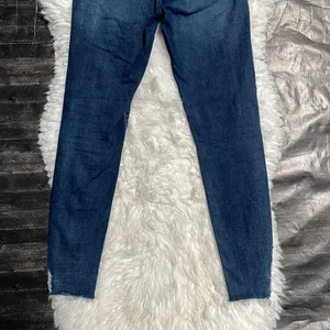 American Eagle Super High Rise Jeggings Dark Wash Distressed Normcore Softgirl thumbnail 8