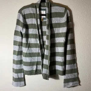 American Eagle Striped Cardigan‎ Sweater thumbnail 7