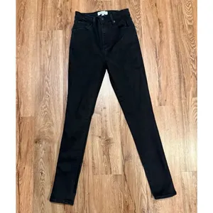 Abercrombie & Fitch the super high rise skinny jean black 26/2 thumbnail 2