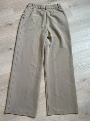 OAK + FORT Wide-Leg Pants in Taupe thumbnail 2