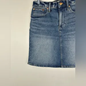 J.Crew Denim Mini Skirt Re-imagined 5 Pocket Light Wash Women’s Sz‎ 26 thumbnail 6