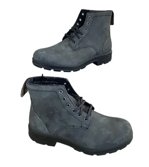 NWT Blundstone 1931 Grey Leather Lace Up Boots Size 3.5AUS6.5 US thumbnail 6