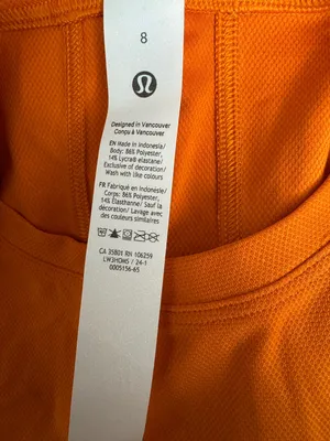 NWT LULULEMON - Roasted Orange Muscle Love Long Sleeve - $68 - 8 thumbnail 4